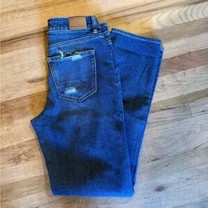 American Eagle Mom Straight Jeans